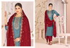 Simran By Vishnu Rangoli Crush Dress Material Wholesale Price In Surat
